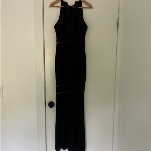 Long black dress